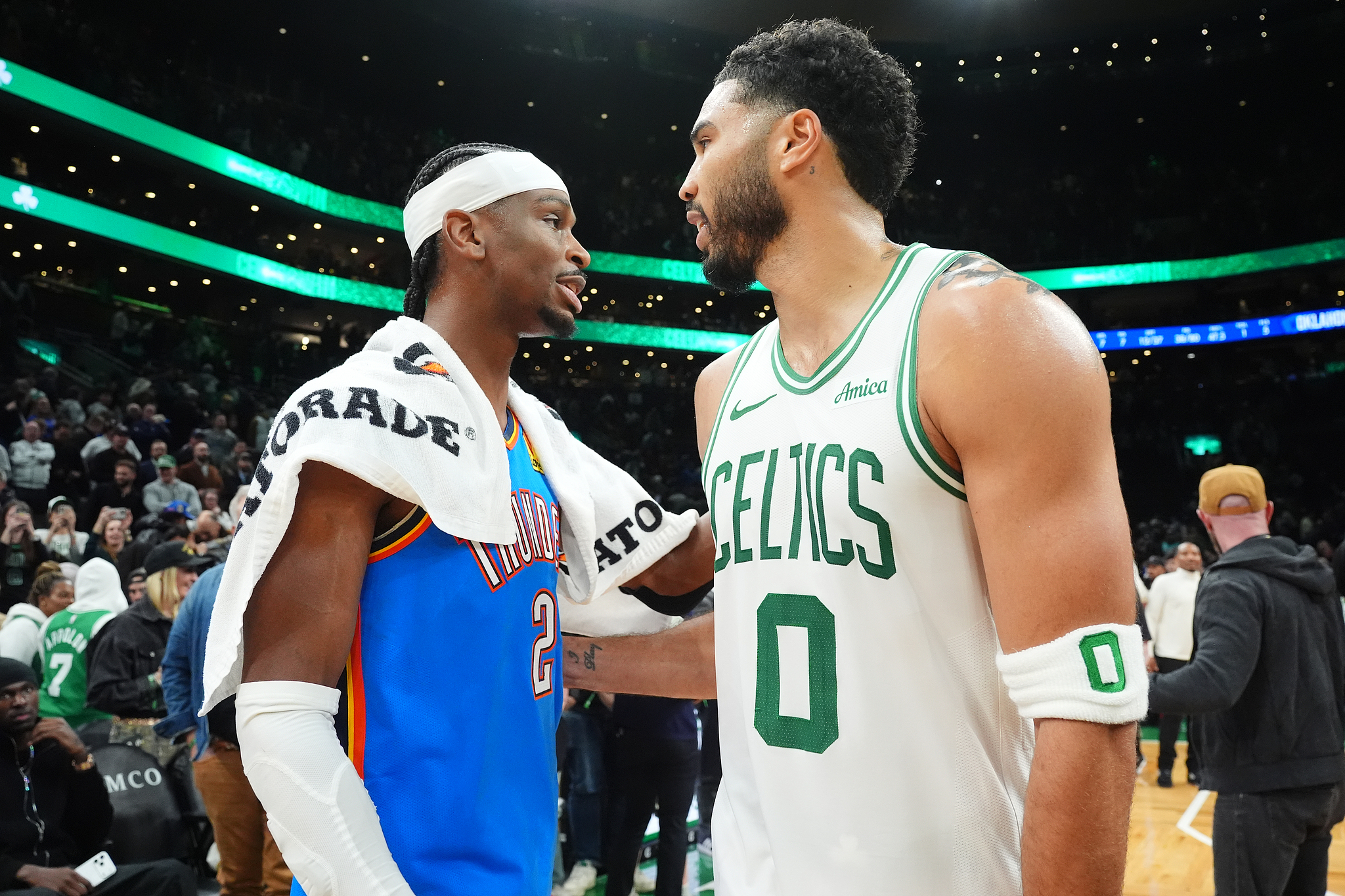 NBA实力榜：雷霆居首凯尔特人第三 湖人位列第六